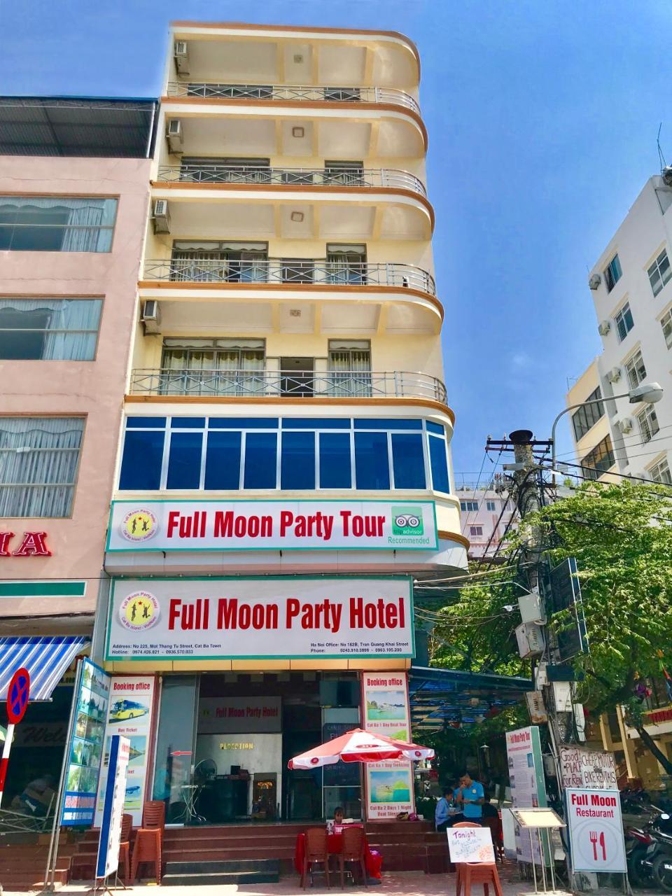 Full Moon Party Hotel Hai Phong Exterior photo